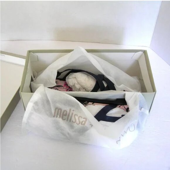 Melissa + Jason Wu HAILEY NAVY BLUE Sandal 7 - Picture 2 of 5